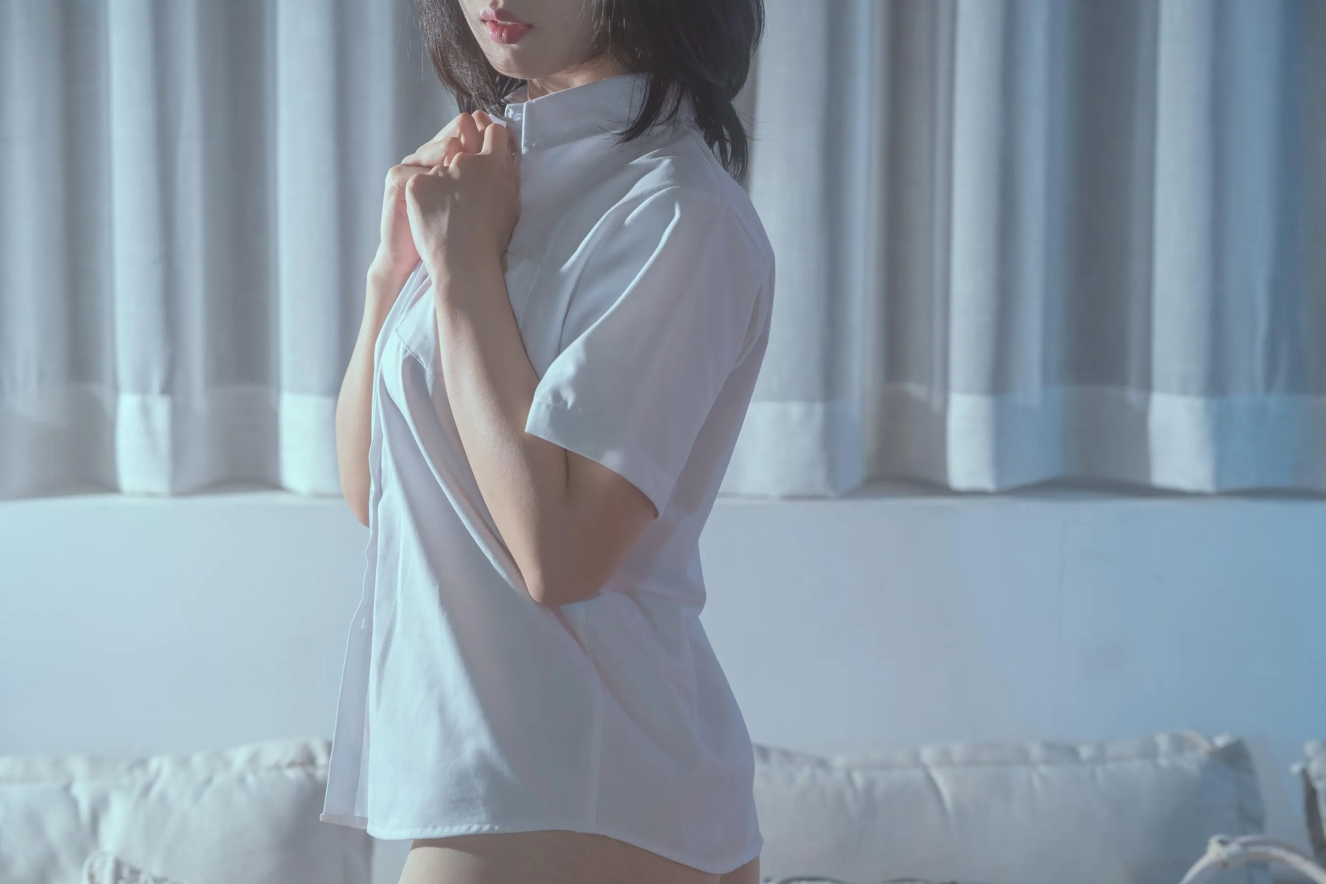 云溪溪 – NO.51 奶桃 N63反差学妹 [84P]插图4